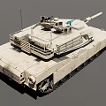 The M1A2 Tank 3d model