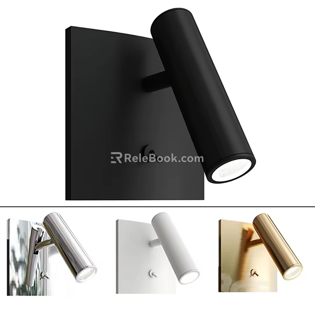 Wall lamp bedside lamp 3d model