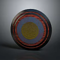 Medieval Shield Ancient Shield Defensive Weapon Ancient Shield Iron Shield Protective Shield Wooden Shield 3d model