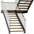 Modern Stairs 3d model