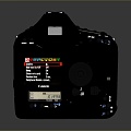 DSLR Camera Card Machine Digital Camera Digital Camera Camera Photographic Equipment 3d model