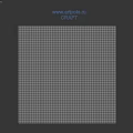 Gray Textured Building Component With Vertical Stripes And Decorative Surface Design