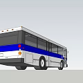 modern bus 3d model
