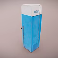 Retro Blue Coca-Cola Commercial Vending Machine With Classic Design For Business Use
