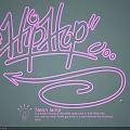 Stylish Neon Light Combination with HipHop Design for Bar Café Dorm Decor