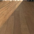 Natural Brown Wood Floor Planks With Smooth Surface And Natural Grain