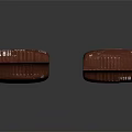 Two Snickers Chocolate Bars With Brown Wrapper And Marathon Brand Logo Design