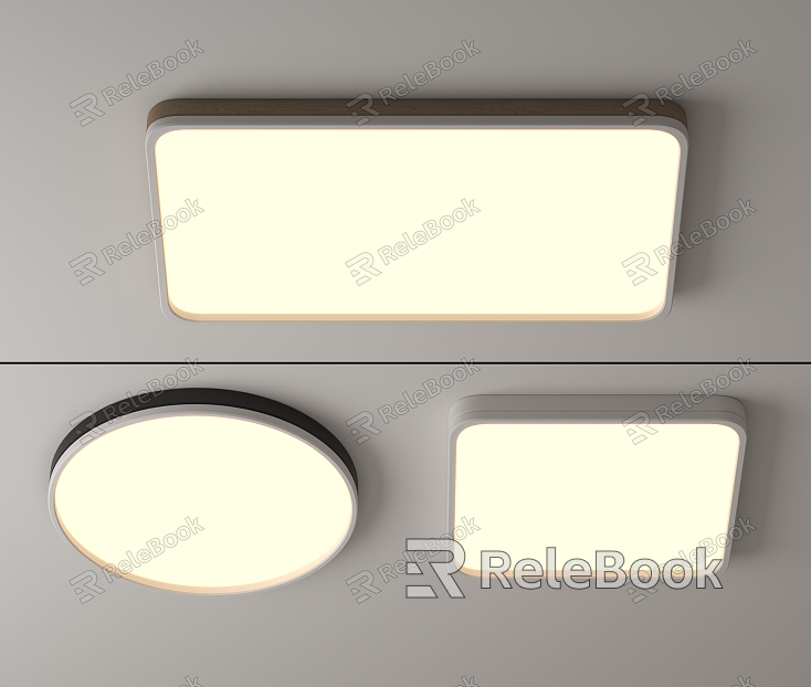 Ceiling light led ceiling light cream wind ceiling light round ceiling light square bedroom ceiling light model