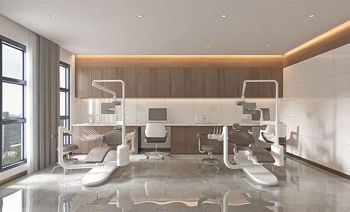 Modern Clinic Dental Clinic Dental Medical Devices Dentist Hospital Dentist Devices Dental Clinic Medical Devices 3d model