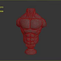 Fashion Model Men's Model Clothes Model Clothing Model Clothing Model Display Model 3d model