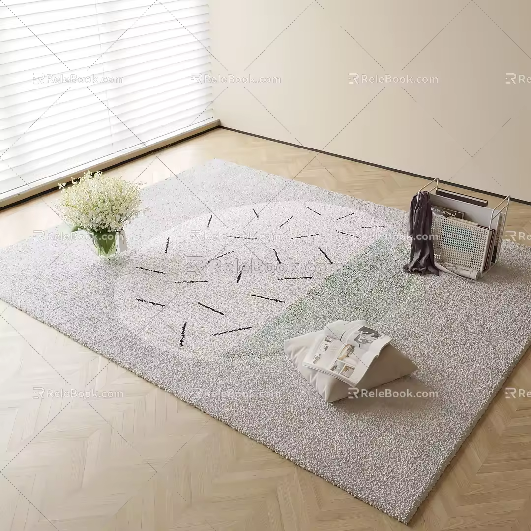Modern Carpet 3d model