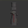 Infrared Steiner Laser Pistol Light Source Firearm Sight Firearm Device 3d model
