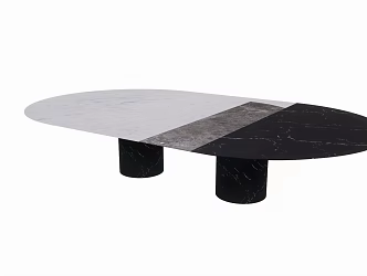 Tea Table and Chair Combination Table and Chair Dining Table 3d model