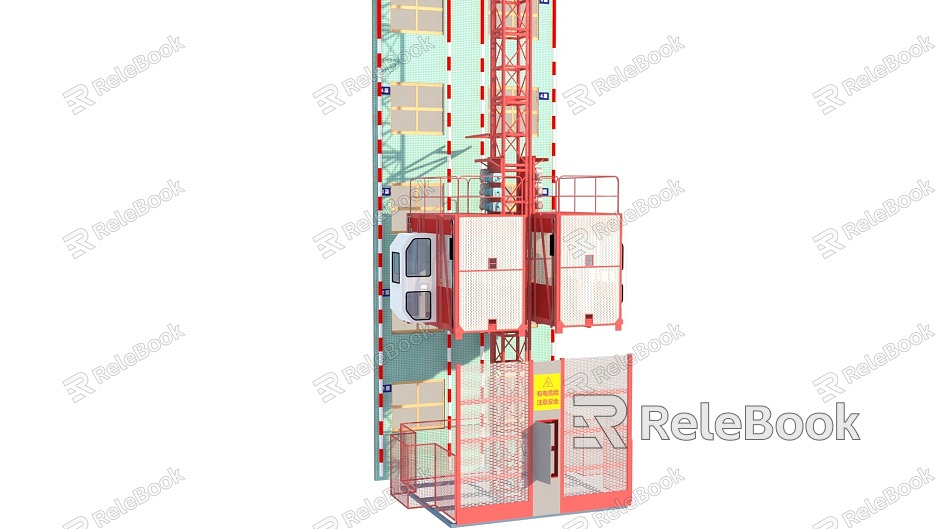 Construction elevator model