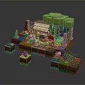 Game Environment Game Scene Fairy Tale Scene Fairy Tale Magic Scene Magic Item Fantasy Scene 3d model