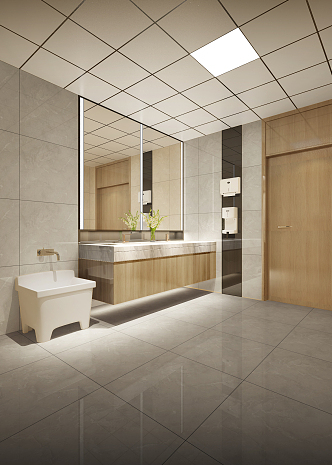 Modern toilet 3d model