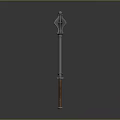 Scepter Ancient Scepter Cane Ancient Scepter Magic Scepter Metal Scepter Classical Scepter Magic Scepter 3d model