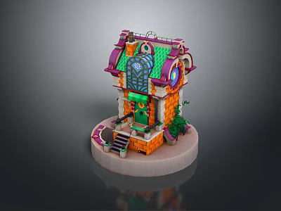 cartoon wooden house cartoon wooden house cartoon wooden house cartoon wooden house cartoon forest wooden house 3d model