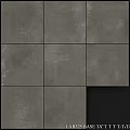 Gray Square Wall Tiles Modern Construction Component For Interior Walls 3d model