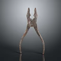 Heavy Duty Rusty Metal Pliers Hardware Tools For Workshop Repairs And Maintenance