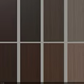 Various Wood Tone Wall Panels With Natural Grain And Different Colors