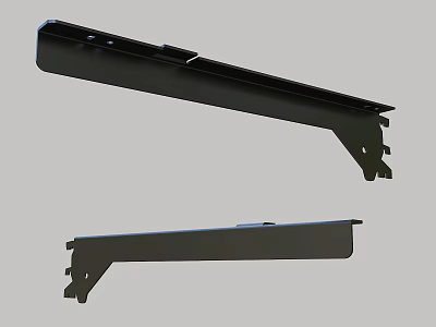 Iron Art Decorative Brackets Ideal For Shelving Projects 3d model