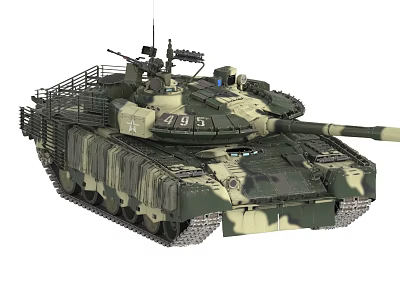 T80U Tank T80 Tank Russian Tank Soviet Tank Heavy Tank 3d model