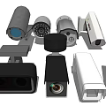 Projection Monitoring Cameras Featuring Different Designs for Outdoor and Indoor Security