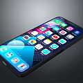 Modern Smartphone With High Definition Touch Screen And Multiple App Icons