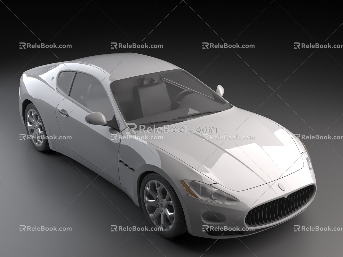 Car sports car Car Bridge Run 3d model