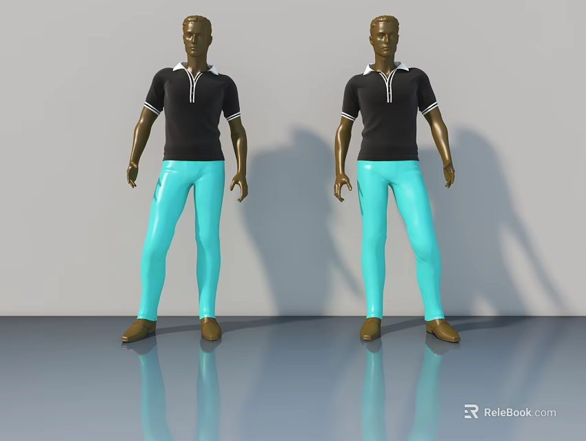 Modern Swing Door Design With Glass Panel And White Frame For Interior Use 3d model