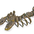 Modern Scorpion Monster Game Character 3d model