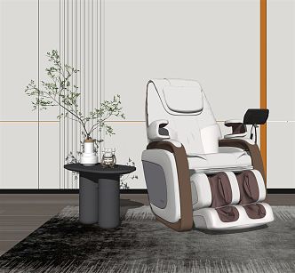 Modern massage chair 3d model