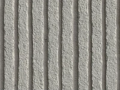 Gray Striped Square Rug With Textured Surface And Modern Design For Home Decor 3d model