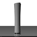 White Standing Daily Electrical Appliance With Modern Sleek Design And Stable Base