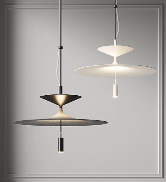 Modern chandelier 3d model