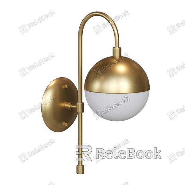 Wall lamp model