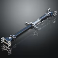 Modern Sci-Fi Equipment Sci-Fi Rack Sci-Fi Components High-Tech Components 3d model
