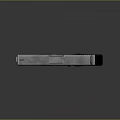 Modern Black And Silver Pistol With Textured Grip And Metal Body Design
