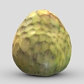 Sakyamuni Fruit Annona Fruit Tropical Fruit 3d model