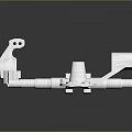Various Precision Machined Metal Components With Shiny Surfaces And Different Shapes