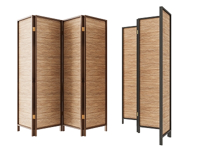 Modern screen partition 3d model