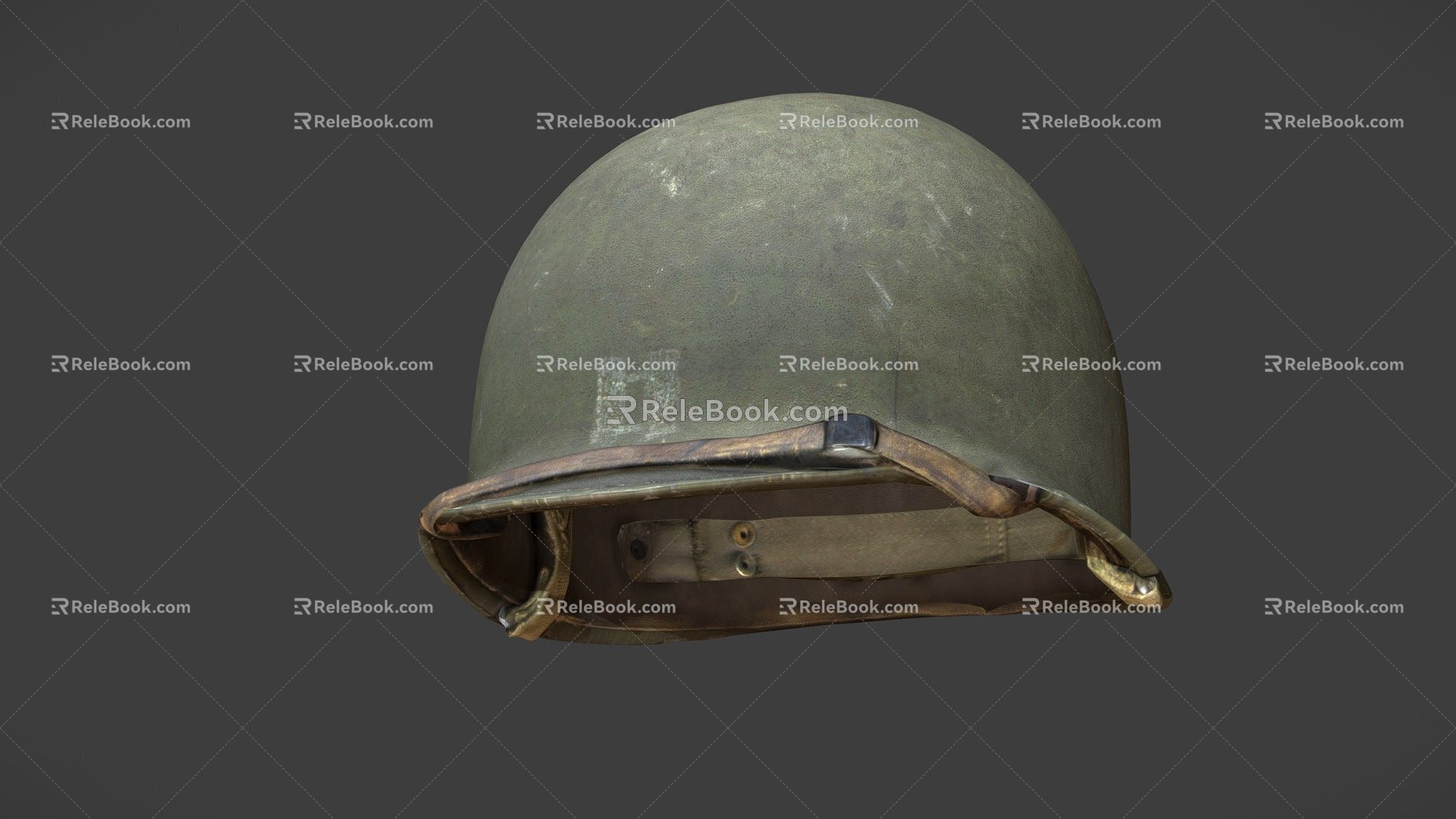 American Helmet Weapons 3d model