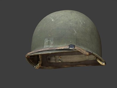 American Helmet Weapons model