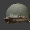 American Helmet Weapons 3d model