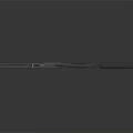 Tactical Modern Rifle With Silencer Metallic Finish And Reflective Surface On Dark Background