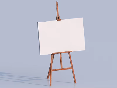 easel drawing board drawing board drawing board painting tools drawing tools drawing tools 3d model