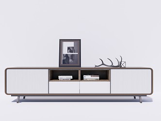 Nordic TV cabinet 3d model