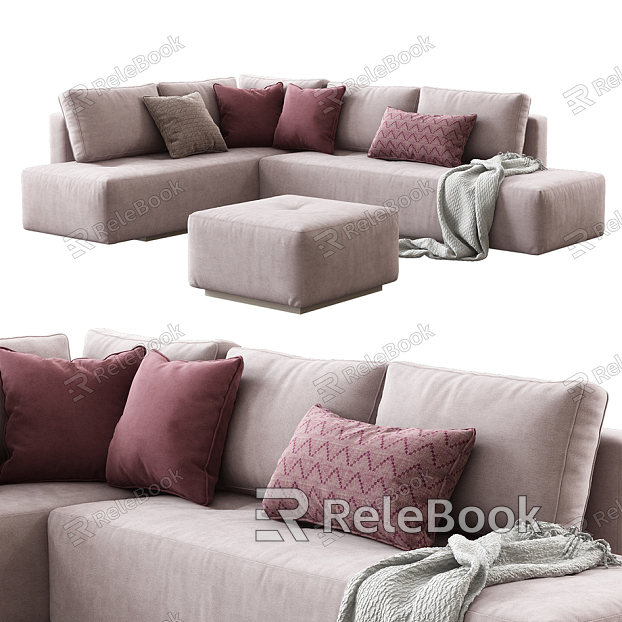 Corner sofa model