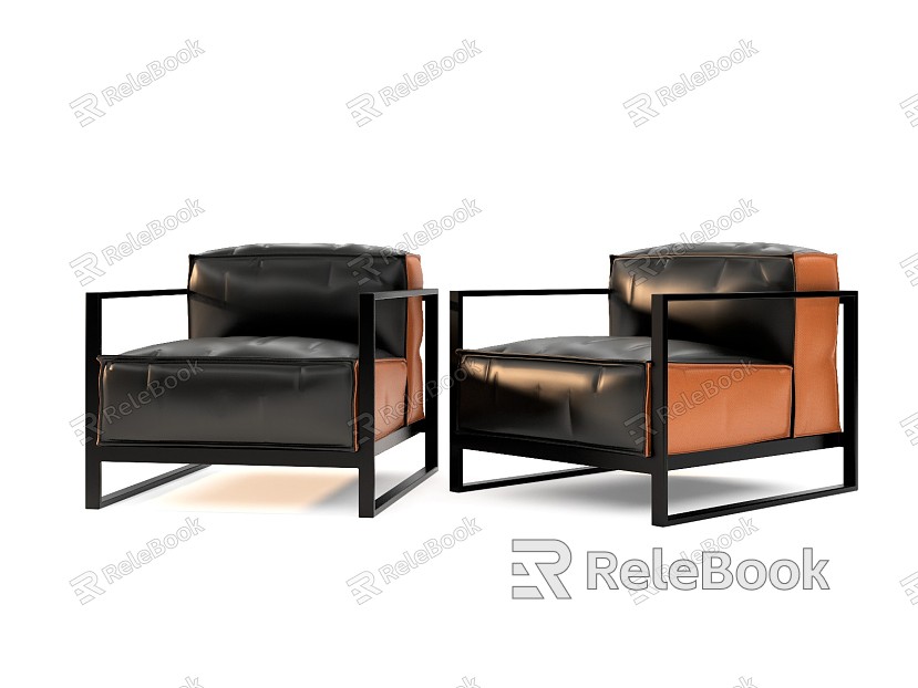 Modern Single Sofa Leisure Chair Single Chair model